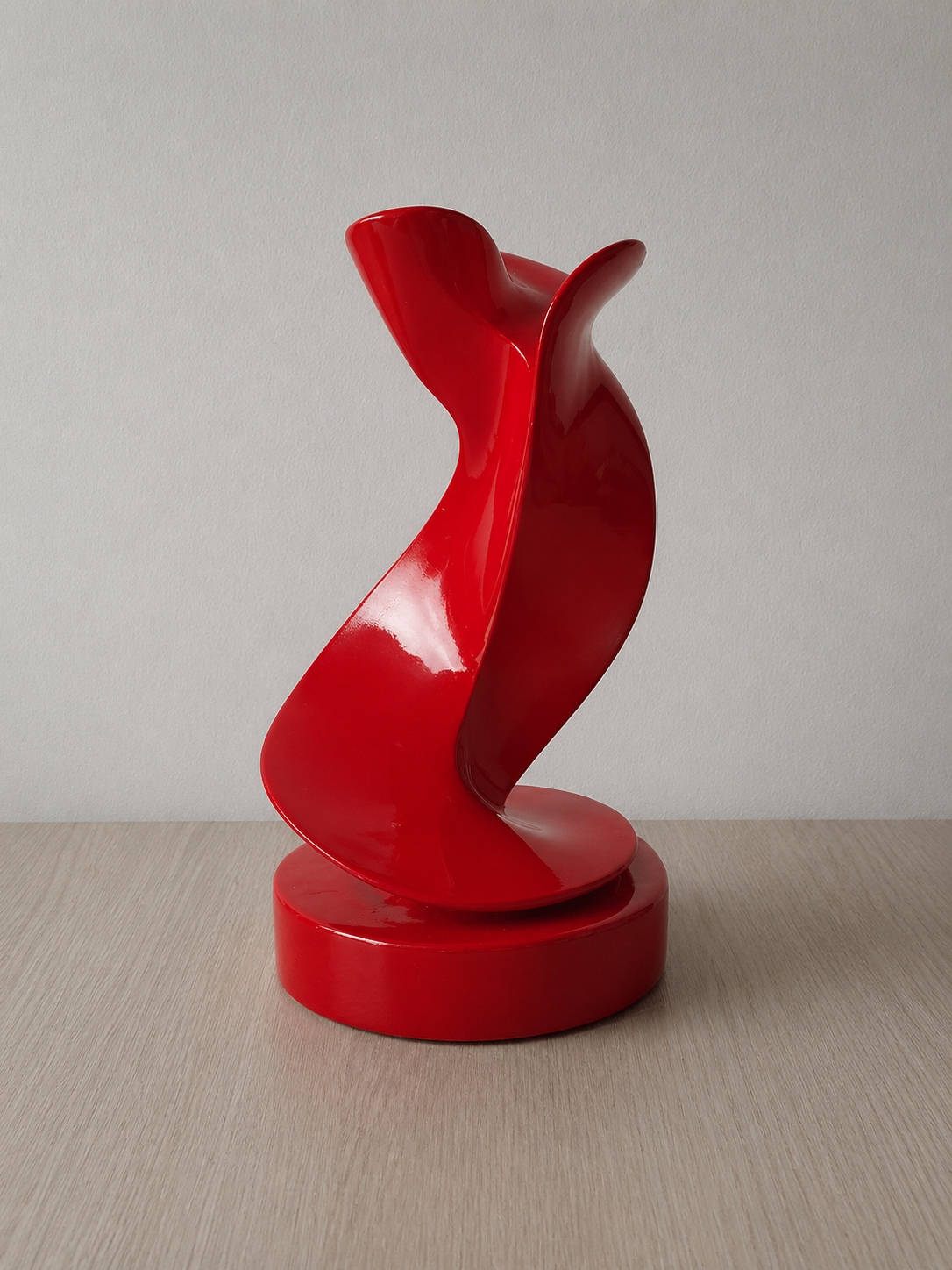 Escultura 3DIV_0001 : Fluir en rojo
